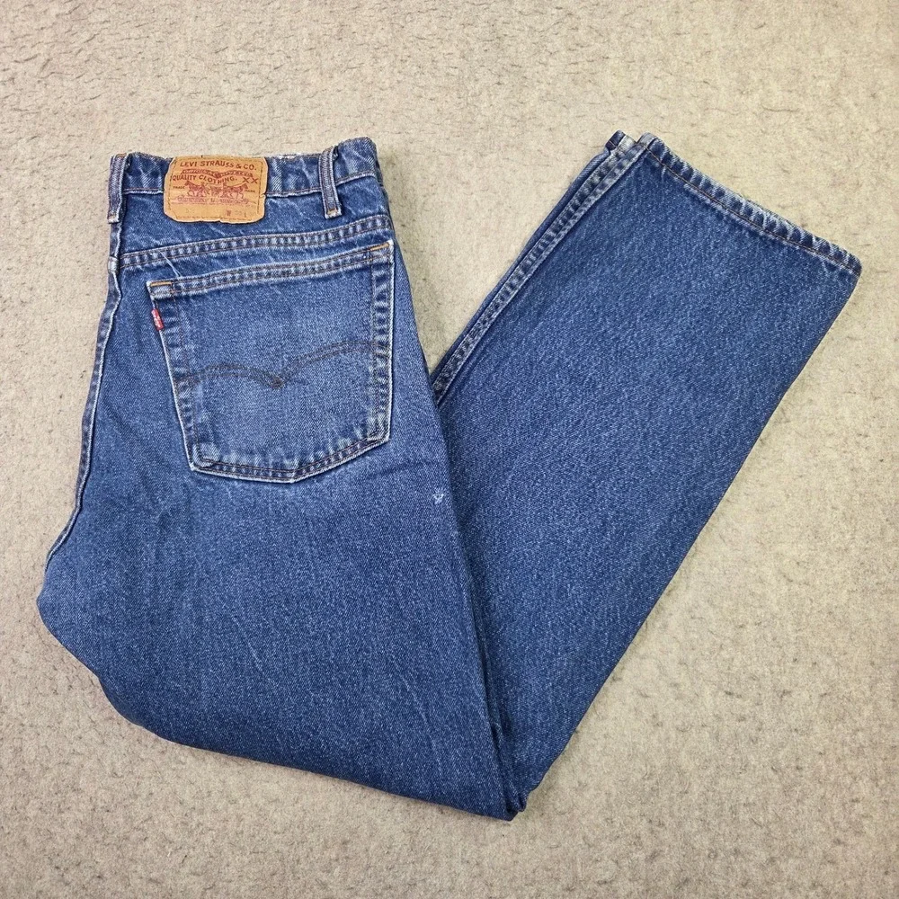 Vintage Levis 505 Jeans Mens 38x30 (Fits 36x30) Red Tab Made in Canada Y2K